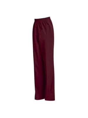 Red Janitorial Uniform Trouser for Cleaning Staff